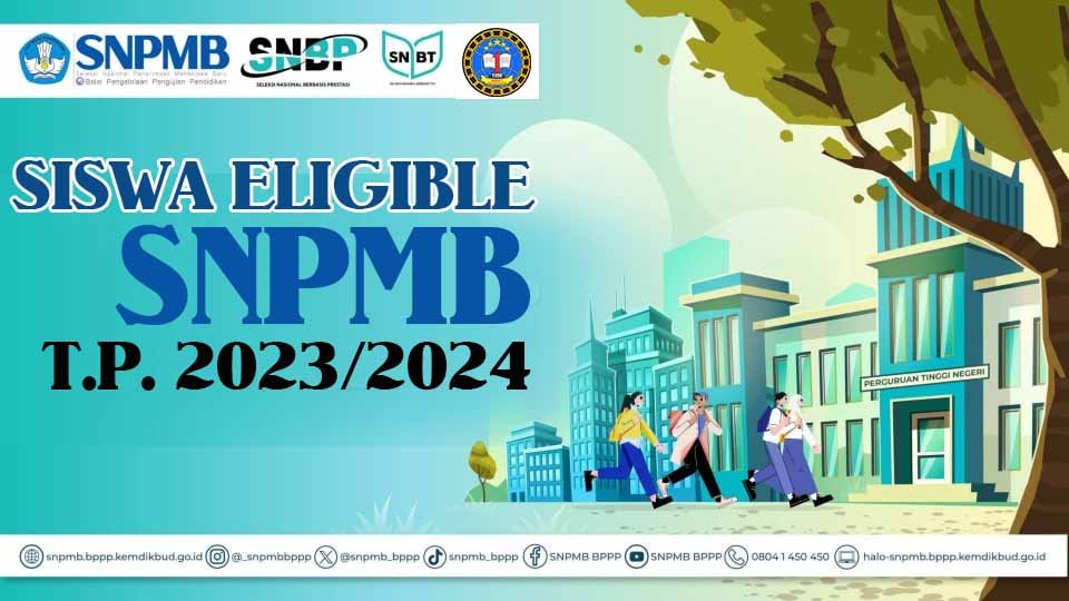 DAFTAR SISWA ELIGIBLE SELEKSI NASIONAL BERDASARKAN PRESTASI (SNBP) TAHUN 2024