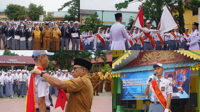 Pelantikan Pengurus OSIS SMA Negeri 1 Tanjungpinang Masa Bakti 2025/2026