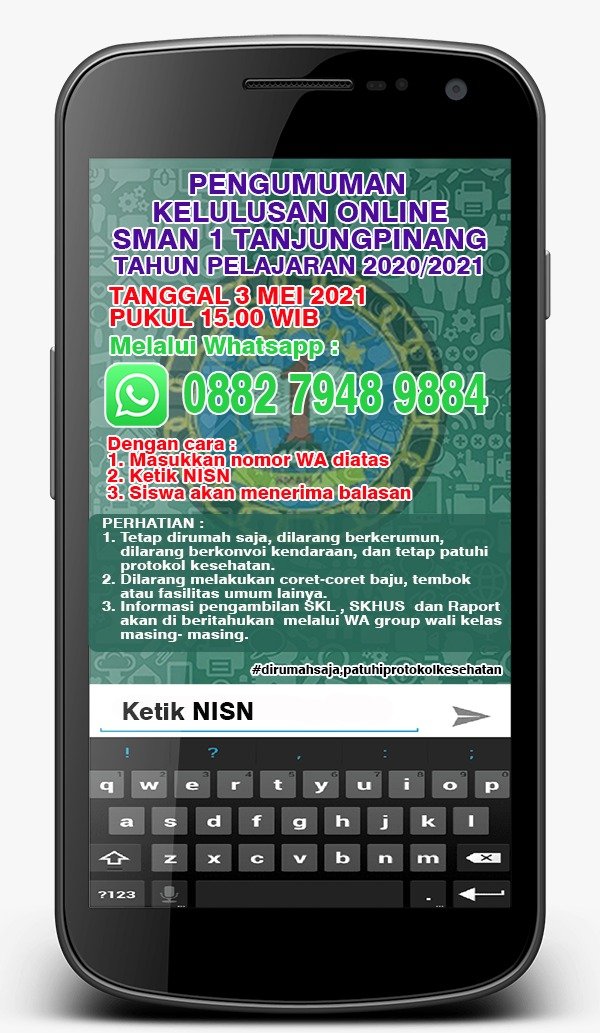 Pengumuman Kelulusan TP 2020/2021