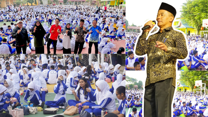 Ramah Tamah SMANSA: Sambut Kepala Sekolah Baru Lewat Kegiatan Sarapan Sehat Bersama